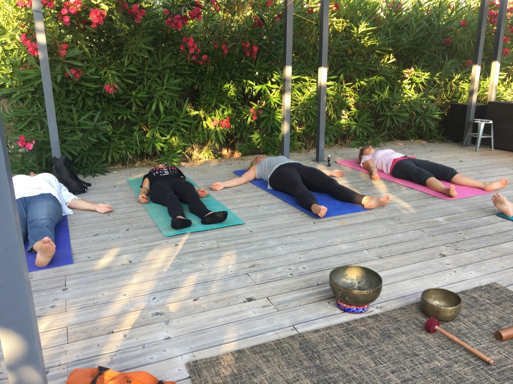 yoga in ile de re, france
